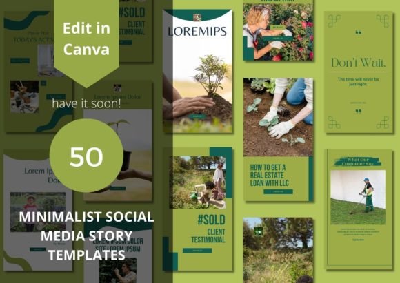 Download 50 Minimalist Social Media Templates - Premium Resources